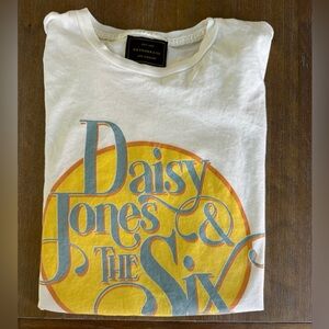 NEW NWT Free People Retroband Daisy Jones and the Six Tshirt Shirt Tee M